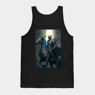 Knight Riding A Wyvern Tank Top